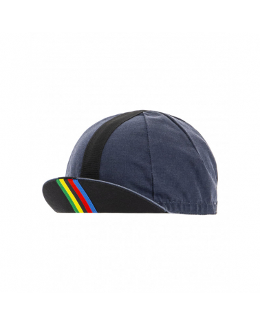 Casquette Cyclisme Championnat du monde "COT WORLD" BLEU MARINE
