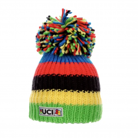 Bonnet UCI Championnat du Monde "Rainbow Stripes"