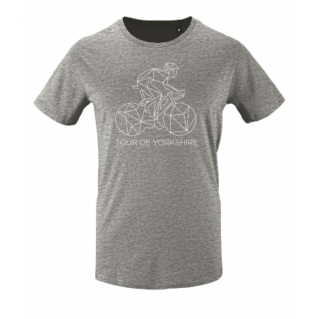 T-shirt Tour de Yorkshire Décalqué Homme