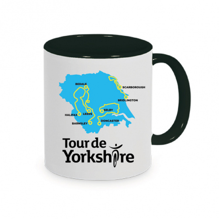 Mug Tour de Yorkshire Plein Noir