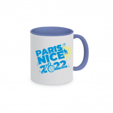 Mug Paris Nice Parcours 2022 Bleu