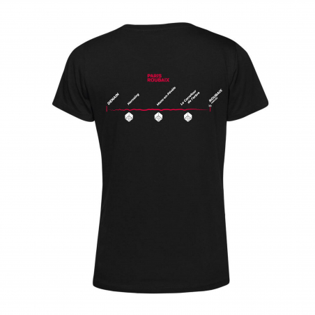 T-shirt Paris Roubaix Parcours Femme 2022