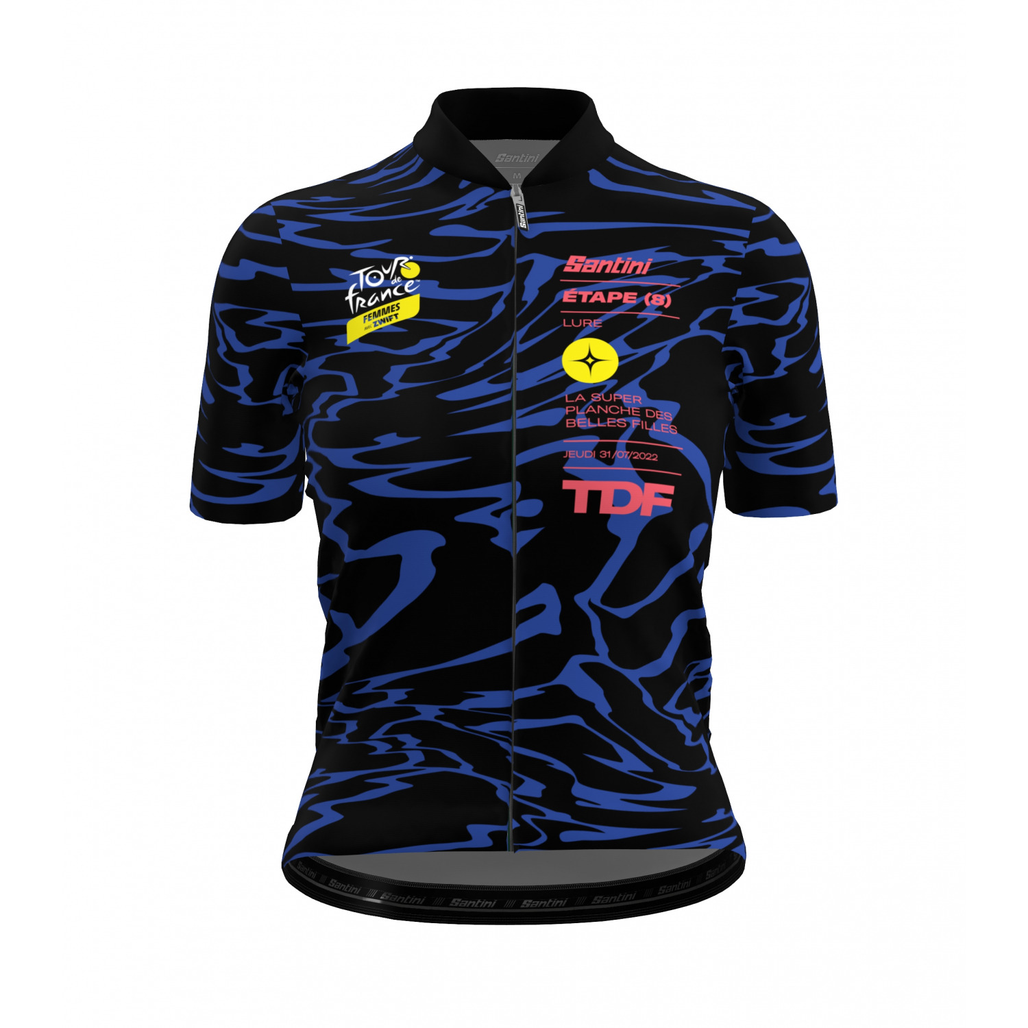 Maillot cyclisme féminin 'Planche des belles filles' - Tour de France Femme avec Zwift Official