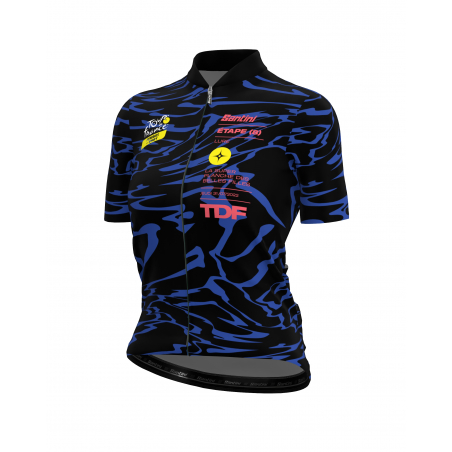 Maillot cyclisme féminin 'Planche des belles filles' - Tour de France Femme avec Zwift Official