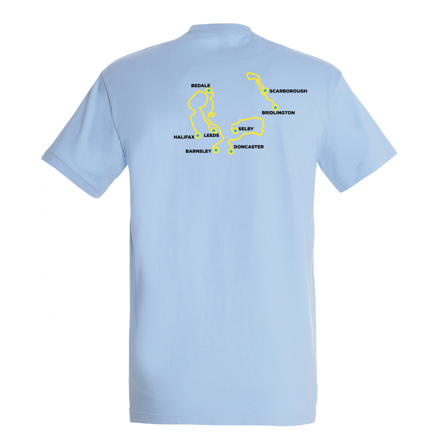 T-shirt Tour de Yorkshire Parcours Homme