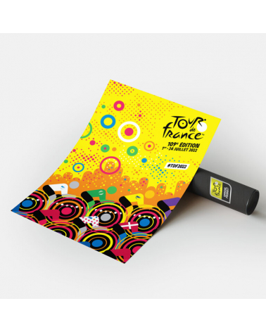 Poster Tour de France " Affiche 2022"