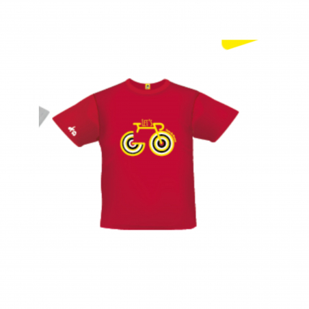 T-shirt Tour de France Graphique Let's Go