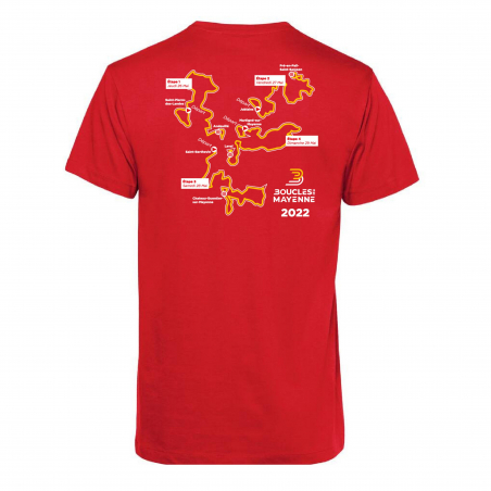 T-shirt  Boucles de la Mayenne " Parcours  2022 "
