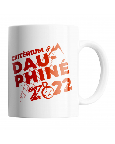Mug Criterium du Dauphiné LE PLEIN PARCOURS