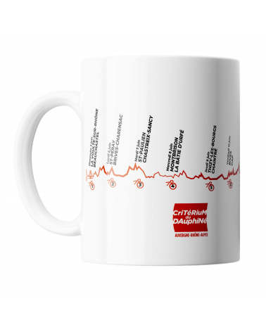 Mug Criterium du Dauphiné LE PLEIN PARCOURS