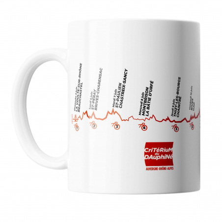 Mug Criterium du Dauphiné LE PLEIN PARCOURS