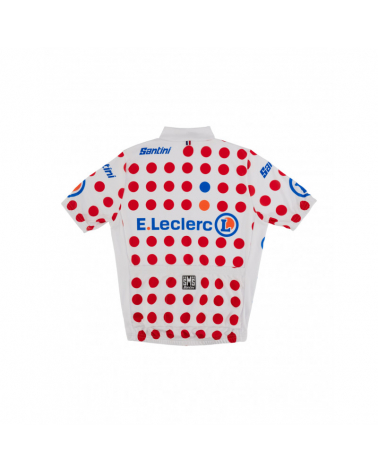 Maillot Cyclisme de leader  Meilleur Grimpeur du Tour de France Pois Enfant