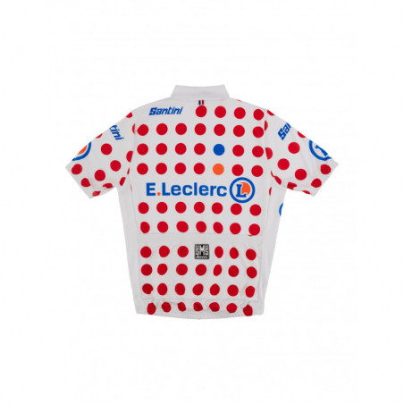 Maillot Cyclisme de leader  Meilleur Grimpeur du Tour de France Pois Enfant
