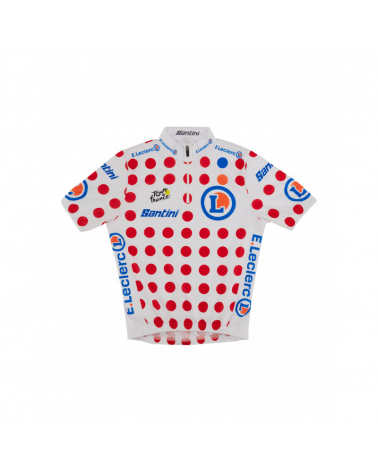 Maillot Cyclisme de leader  Meilleur Grimpeur du Tour de France Pois Enfant