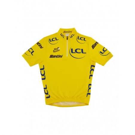 Tour de France Cycling Jersey Leader du Tour Yellow  Kids