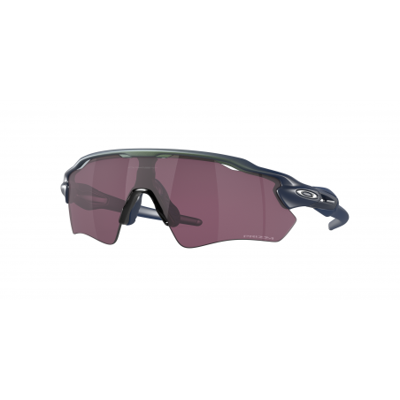 Lunette Cyclisme Radar Ev Path Matte Silver/Bleu Colorshift F