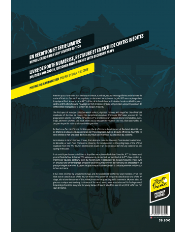 Tour de France 1957 - Livre de route officiel / Official roadbook