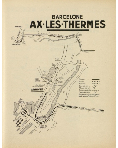 Tour de France 1957 - Livre de route officiel / Official roadbook
