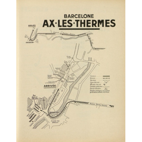 Tour de France 1957 - Livre de route officiel / Official roadbook