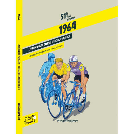 Tour de France 1964 - Livre de route officiel / Official roadbook