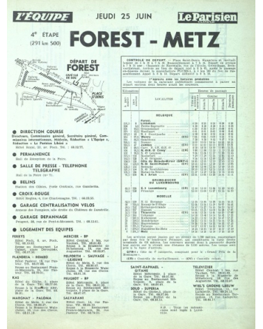 Tour de France 1964 - Livre de route officiel / Official roadbook
