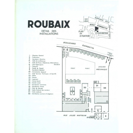Tour de France 1969 - Livre de route officiel / Official roadbook
