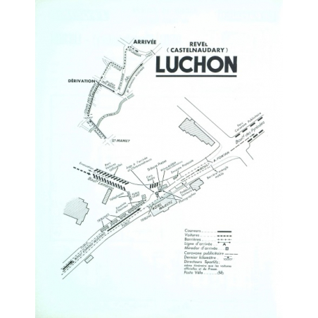 Tour de France 1969 - Livre de route officiel / Official roadbook