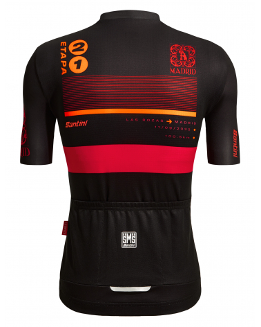 Maillot de Cyclisme de l'étape de Madrid - La Vuelta Officielle