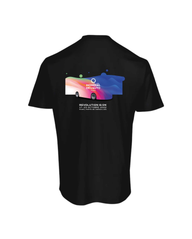 T-shirt Mondial de l'Auto AFFICHE 2022 Mixte