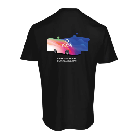 T-shirt Mondial de l'Auto AFFICHE 2022 Mixte