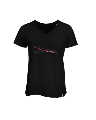 T-shirt Mondial de l'Auto PARIS IS ON Femme