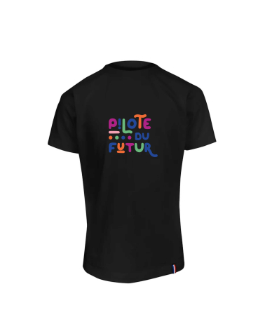 T-shirt Mondial de l'Auto FUTUR Enfant NOIR