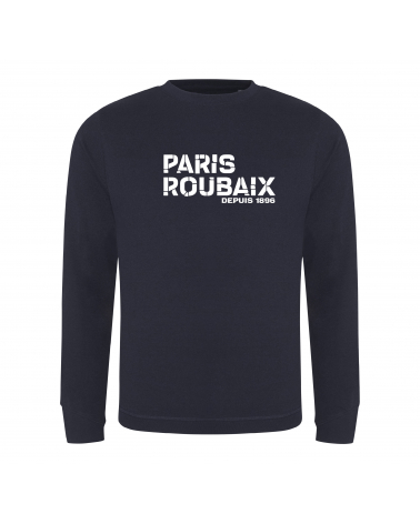 Sweat Paris Roubaix Coup de Grisou Logo  Bleu
