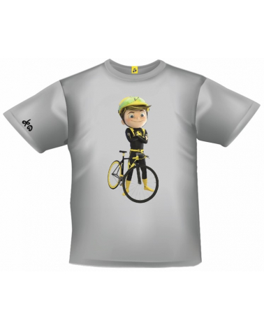 T-shirt Tour de France Maxoo Gris Enfant
