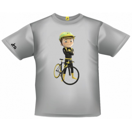 T-shirt Tour de France Maxoo Gris Enfant