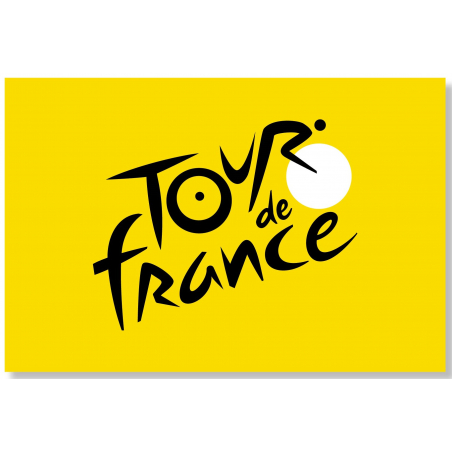 Drapeau Supporter Tour de France Jaune